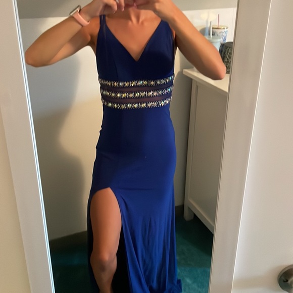 Dresses & Skirts - Blue prom Dress